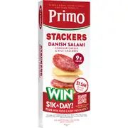 Primo Stackers Salami Rice Cheese & Crackers 45g