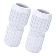 2Pcs Pool Telescoping Pole Cam Lock Replacement 2Pc, EZ Lock Cam for Telescopic Swimming Pool Poles White
