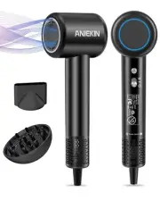 Hair Dryer High-Speed Ionic Low Noise Blow Dryer with Brushless Motor for Fas...