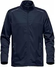 [Stormtech] Mens Greenwich Lightweight Soft Shell Jacket (UK Size: L) (Navy)