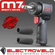 M7 Air Impact Wheel Wrench + 2 x Socket Set 1/2" Drive Pneumatic M7-NC4620QN