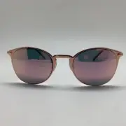 1Y Foster Grant Hailey Rose Gold MIR BJS Mirrored Sunglasses MAXBLOCK