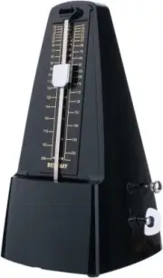 Mechanical Metronome For Musicians Winding Tempo Control No Battery Needed