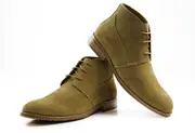 Mens Zasel Sage Boots Camel Casual Suede Work Dress Casual Shoes Lace Up