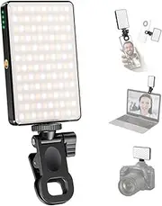 Fill Light LED Fill Lamp 3000mAh LED Panel Video Light with Diffusion Board 120 Lamp Beads Photo Fill Light for Photoshoot Photography