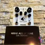 分期免運 贈變壓器 NUX ACE OF TONE 雙軌 電吉他 破音 效果器 OVERDRIVE NDO-5 公司貨