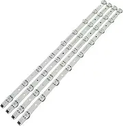 4 PCS LED Backlight Strip for 65UK6300 65UK6400 65UK6470PLC 65UK6400PLF 65UK6300PUE S.-SC_65UK63_9LED_S.-VL650A95 E.-AV64013801