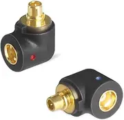OKCSC Headphone Converter MMCX Cable Connected to Etymotic ER4 ER4SR ER4XR ER3XR ER3SE ER2XR ER2SE Earphone Audio Jack Adapter Black