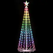 Christmas Tree 1.8m 265 RGB LED Fairy Lights Xmas Trees Decoration
