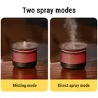 HG Essential Oil Diffuser Humidifier USB 7 Colors Lights Quiet 2 Fog Modes Auto