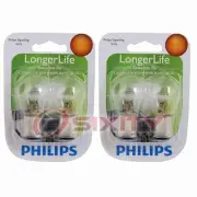 2 pc Philips Tail Light Bulbs for Audi 100 Series Fox 1969-1979 Electrical gs (for: Audi)