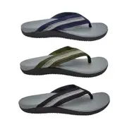 Lorella Storm Mens Orthotic Thong Arch Support Contour Insole Comfort