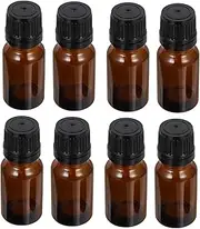 Beaupretty 24pcs Portable Travel Bottles Refillable Glass Essential Oil Bottles for Perfume Aromatherapy and Makeup Easy to Clean Fill Airtight Design for Blends