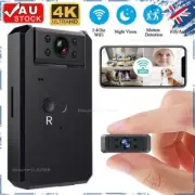 4K 1080P HD Hidden Spy Camera Security Cam Wifi Wireless IR Night Vision Monitor