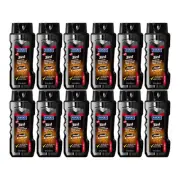 Lucky 3-in-1 Shampoo, Conditioner, Body Wash - Peak Energy, 12oz (Pack of 12)