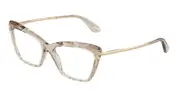 Dolce & Gabbana DG5025 3432 Women’s Glasses Brown Size 53 - Private Health Rebate - Blue Light Block Available