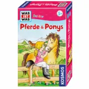 KOSMOS Kids Games Was Ist Was Junior Horses & Ponies Knowledge Game Game 712563