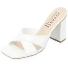 Journee Womens Chazz Tru Comfort Foam Vegan Leather Block Heel Sandals