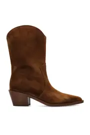 Gianvito Rossi Pointed Toe Cowboy Boots 37,38.5 brown