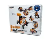 Johnco 8-in-1 Solar Robot Educational Kit DIY Bug/Tank Kids Learning Toy 8y+