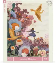 New York Puzzle Company - Among Flowers Puzzle 500pc