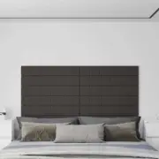 Wall Panels 12 pcs Dark Grey 90x15 cm Fabric 1.62 m_ AU Stock Good Quality ✨