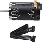 2500KV Sensored Brushless Motor High Efficiency Output for 1/12 1/14 Scale RC Car Black Silver
