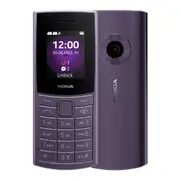 Nokia 110 4G 128MB - Arctic Purple (1GF018NPF1L01)*AU STOCK*, 1.8', 48MB/128MB, Dual SIM, 1450mAh, 2 Years Warranty 1GF018NPF1L01