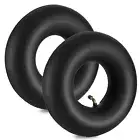 2PCS 4.10/3.50-4 Inner Tube Bent Valve for Wheelbarrows Lawn Mowers Trolley Cart