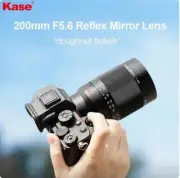 Kase 200mm F5.6 Full Frame Reflex Mirror Lens for Canon Nikon Sony Hasselblad