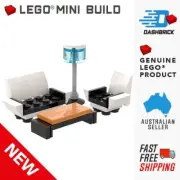 Genuine LEGO® "Retro Reclining Lounge Set" Couch for Minifigures [MiniMOC] NEW
