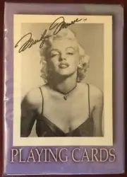 Vintage Marilyn Monroe Deck of Playing Cards Unopened
