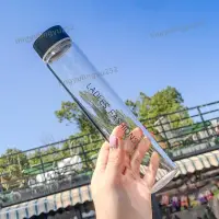 在飛比找蝦皮購物優惠-新品⭐💓【水杯】【水壺】冬天暖手專用細長玻璃水杯學生透明文藝