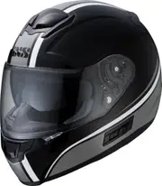 IXS 215 2.1 Helmet, black-grey-white, Size S for Men Black Grey White