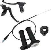 Pexorin Motorcycle Clutch Cable, for Off-Road Vehicles, Accelerator Line Handle Assembly, 110–250cc 7/8” Throttle Cable, Clutch Brake Lever Motorcycle Clutch Cable