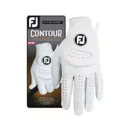 Men's Contour FLX Prior Generation Golf Glove, Pearl, Medium, Worn on Right Hand