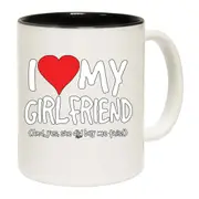 Love My Girlfriend And Yes Mug Cup