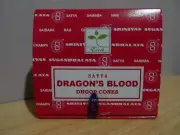 Dragon's Blood - Satya - Dhoop Cones - Incense Cones x 1 Pack Free Post AU