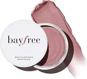 bayfree Multi Glow Balm, Cream Blush for Cheeks, Blush Balm Face Makeup, Radiant Finish, Hydrating, Creamy, Lightweight & Blendable Color, Vegan & Cruelty-Free Face Balm, 0.63 Oz (Pink Camellia)