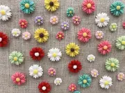 Decorative Thumb Tacks 24 Pcs Colorful Cute Pushpins for Corkboard,Feature Wall,