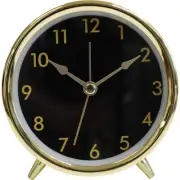 Black & Gold Alarm Clock | Home Decor | Table Clock