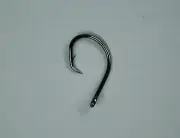 40 Circle Hooks 2x Strong Size 3/0 Black Nickel - 40 Pieces Fishing Hooks