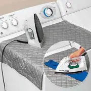 Compact Travel Magnetic Cotton Ironing Mat Dryer Iron Board Portable Washer