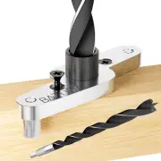 BATODA Dowel Jig Kit for Floating Shelf Bracket - 1/2 Inch Drill Bit Included -