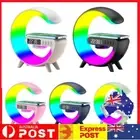 Wireless Speaker Charger Durable Table Lamp with Alarm Clock Charging Function