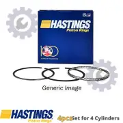 4X PISTON RING FOR IVECO CITROEN PEUGEOT FIAT F1CE3481M F1CE0481L A B D FA HA HC