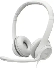 Logitech H390 USB Headset Off - White [981-001287]