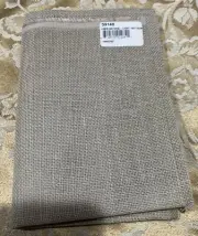 18 ct Cross Stitch Linen Fabric Light Natural Linen 19” X 26”
