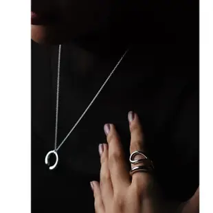 【Georg Jensen 喬治傑生】MERCY 634E 純銀戒指