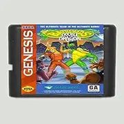 Royal Retro Battletoads And Double Dragon The Ultimate Team 16 bit Game Card For Sega MegaDrive & Genesis System (EUR Shell)